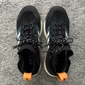 Women’s Adidas Terrex Parley Trail/Hiking Shoes with Orange Pull Tabs